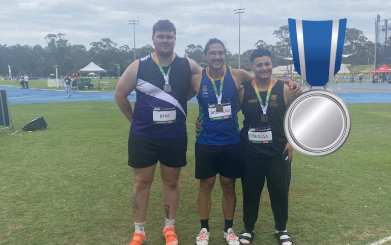 Myles: 2kg Discus WA State Silver Medalist