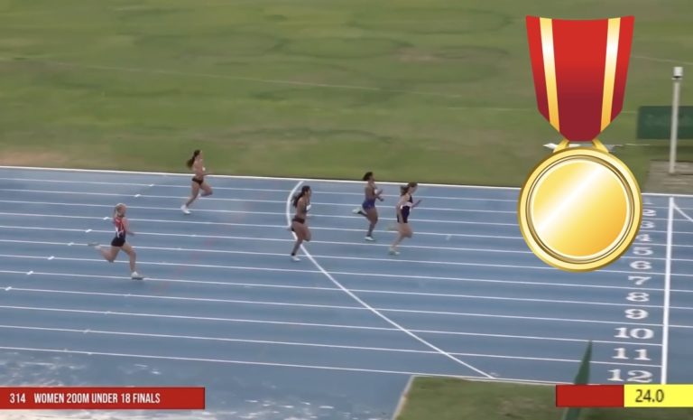 Kyra: 200m Womens WA State Gold Medalist