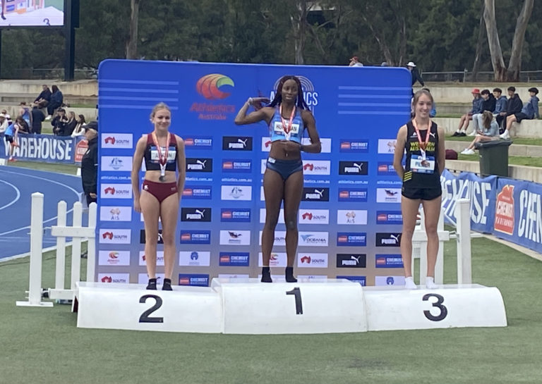 Kyra: Women’s Under 18 – 400m Final