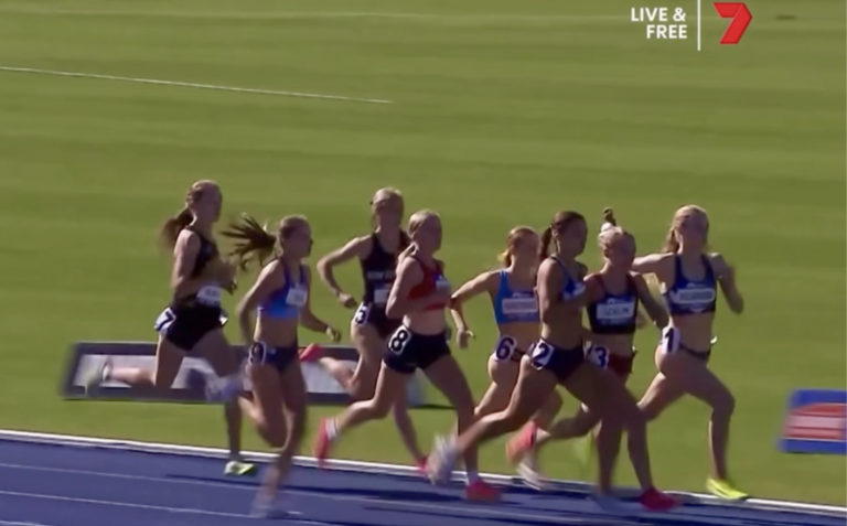 Kyra: Woman’s Under 18 – 800m Finals