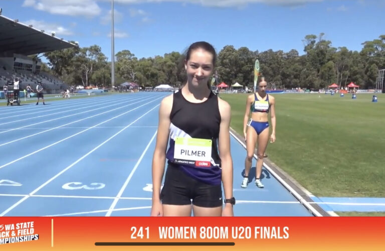 Kyra: Women’s 800m Under 20’s Final – GOLD